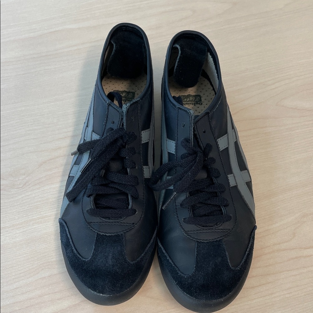 Onitsuka Tiger by Asics Black and Gray Sneakers
